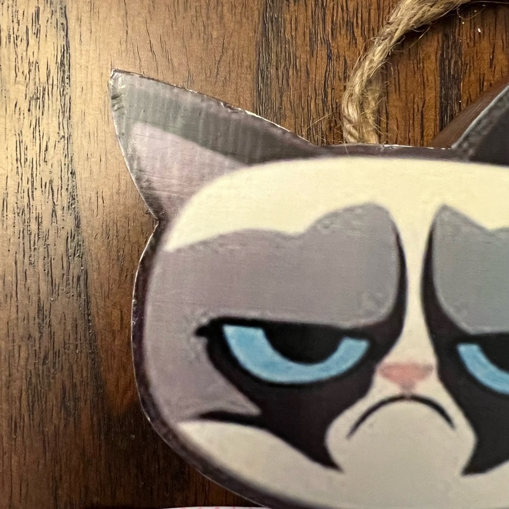 Grumpy Cat Hanging Ornament - Picture 9 of 12